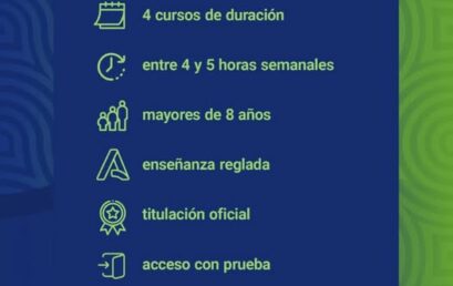 🟢 ENSEÑANZAS BÁSICAS 🟢 La oferta reglada de #Música y #Danza por la Junta de Andalucía en la Escuela Municipal de Músi…