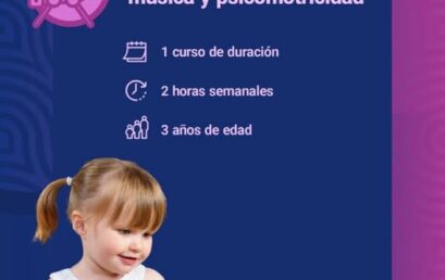 🟣 MÚSICA Y MOVIMIENTO 🟣 La oferta educativa de 3 a 7 años regladas por las Enseñanzas Elementales de #Música y #Danza…