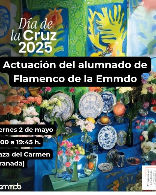 Te ofrecemos dos citas para disfrutar de las cruces con nuestro alumnado de Danza. En Granada: 🗓️ Viernes 2 de mayo 🕛… Te ofrecemos dos citas para disfrutar de las cruces con nuestro alumnado de Danza. En Granada: 🗓️ Viernes 2 de mayo 🕛…