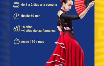 🟡 Talleres de danza Seis especialidades de danzas y bailes en diferentes grupos por edades y nivel, dirigidos a mayores…