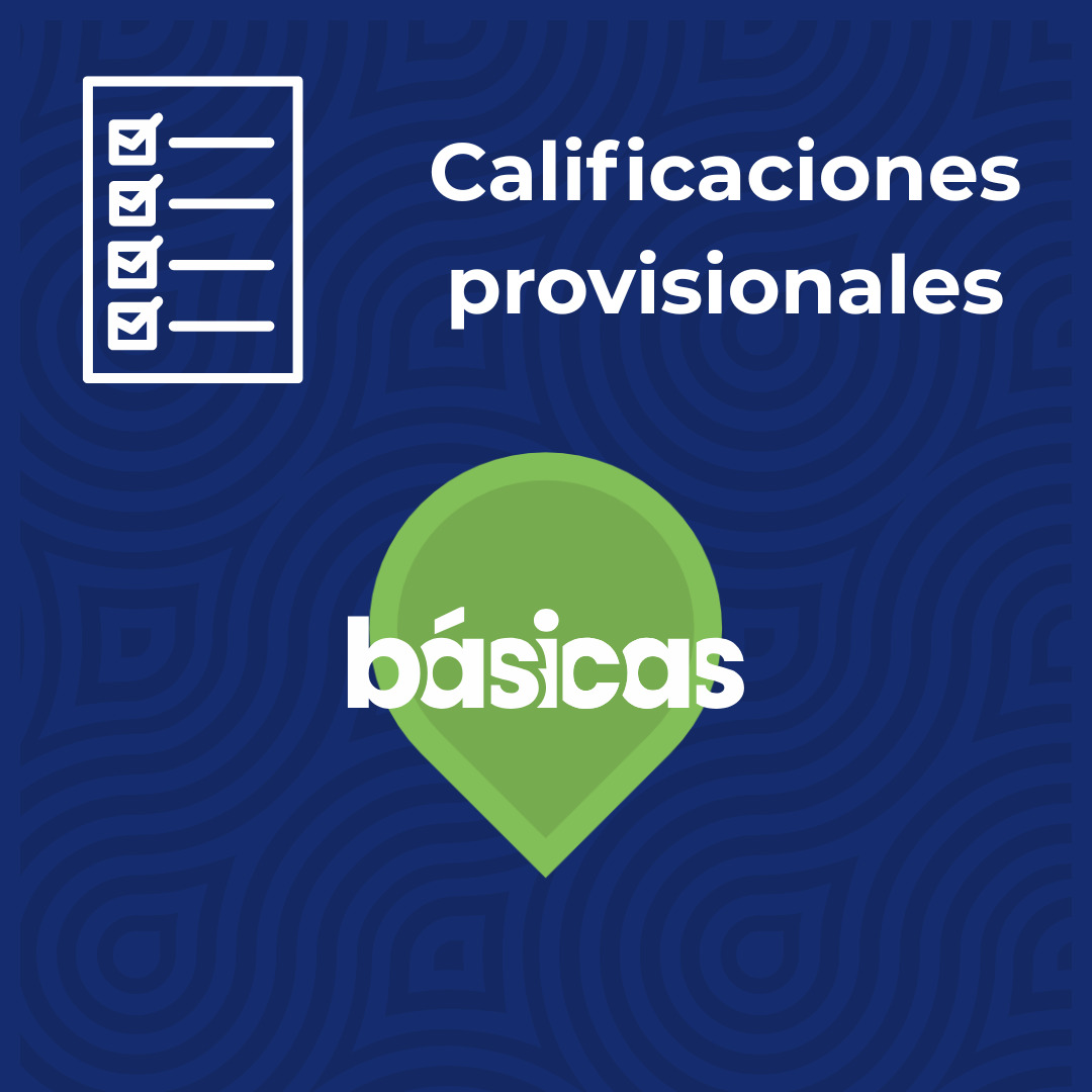 Publicadas las calificaciones provisionales de las pruebas de aptitud a primer curso de Enseñanzas Básicas de Música y D… Publicadas las calificaciones provisionales de las pruebas de aptitud a primer curso de Enseñanzas Básicas de Música y D…