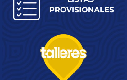 🗒️ Publicación de los listados provisionales de alumnado admitido en los diferentes talleres de música y danza de la es…