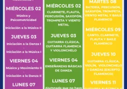Calendario de matriculación para el curso 2025-2026. Abierta solicitud de cita previa a través de la sede electrónica de…