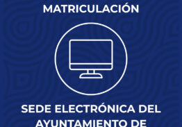 Recordamos que para matricular es indispensable solicitar cita previa a través de la sede electrónica del ayuntamiento d…