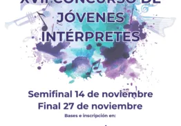 Abierto el plazo de inscripción para el XVII Concurso de Jóvenes Intérpretes de la Emmdo. Consulta 🔎 las bases en nuest…