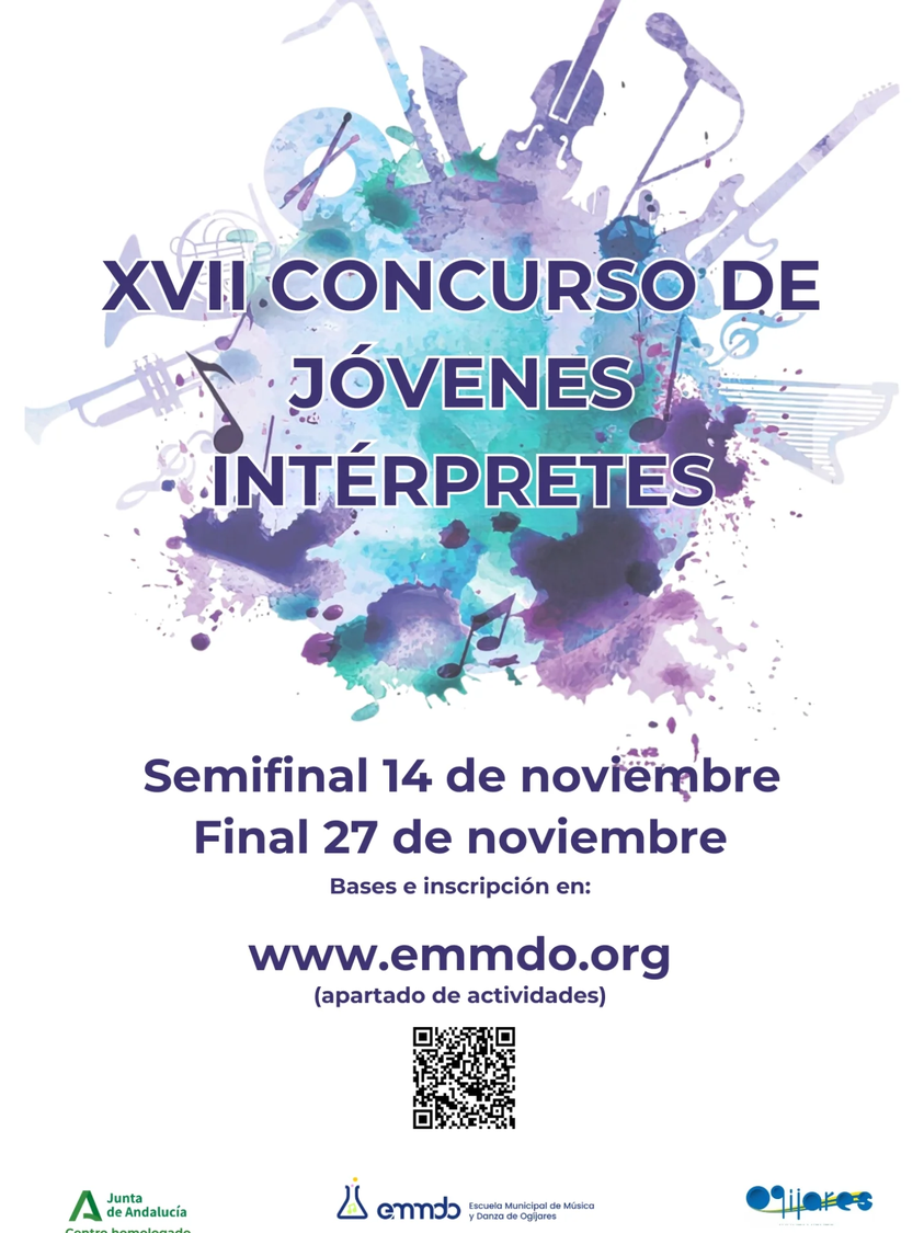 Abierto el plazo de inscripción para el XVII Concurso de Jóvenes Intérpretes de la Emmdo. Consulta 🔎 las bases en nuest… Abierto el plazo de inscripción para el XVII Concurso de Jóvenes Intérpretes de la Emmdo. Consulta 🔎 las bases en nuest…