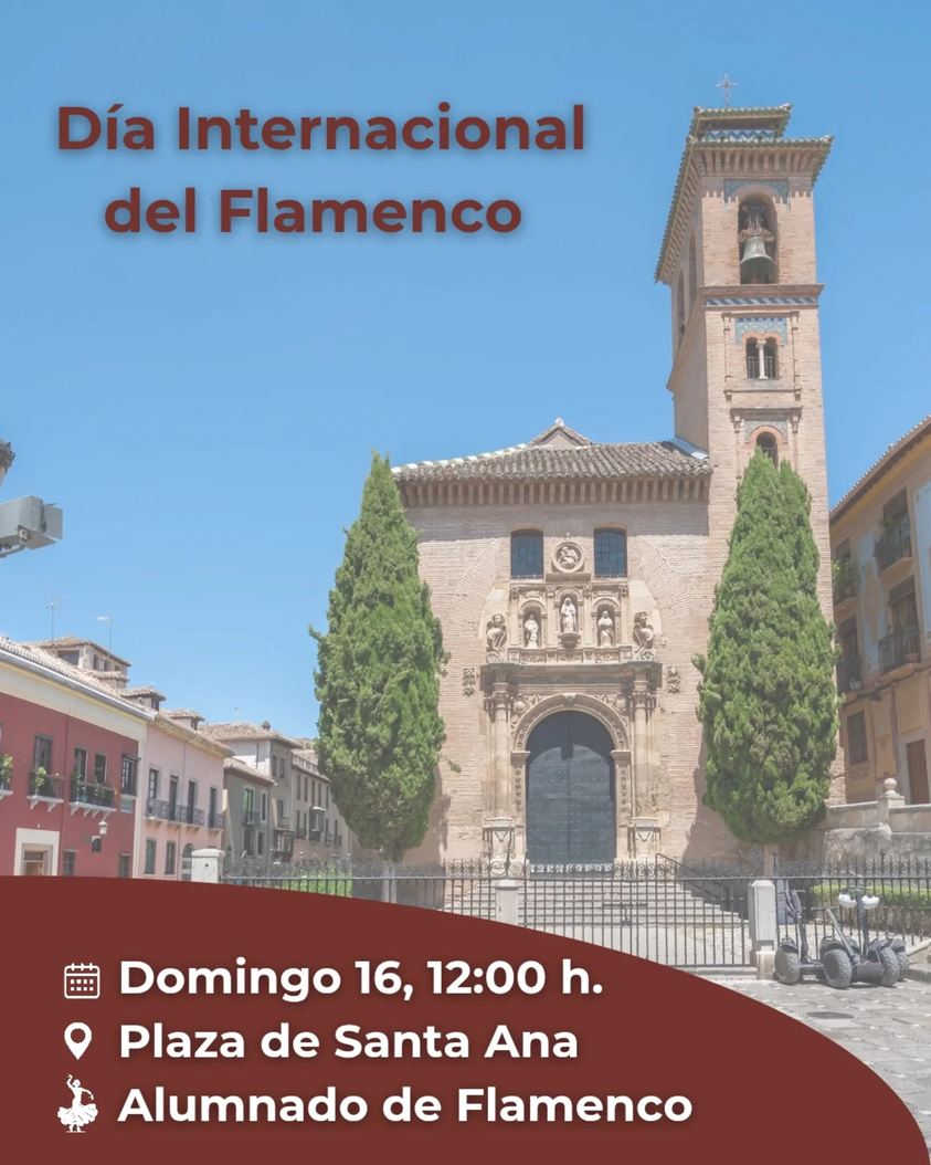 Mañana tienes una cita con nuestro alumnado de Flamenco. Celebraremos el Día Internacional del Flamenco con una actuació… Mañana tienes una cita con nuestro alumnado de Flamenco. Celebraremos el Día Internacional del Flamenco con una actuació…