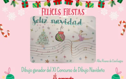 Desde la Emmdo os deseamos unas felices fiestas llenas de música y danza. Cómo ya es tradición, lo hacemos con la postal…