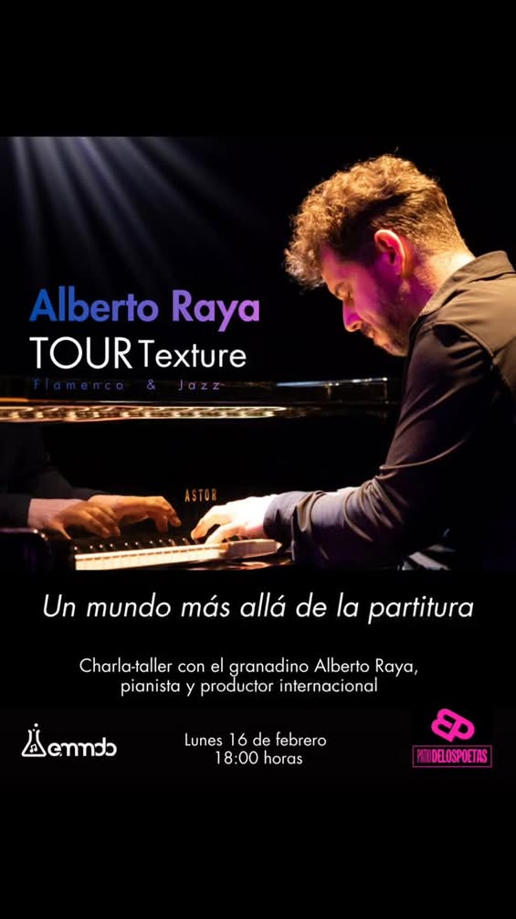 El pasado 16 de febrero tuvimos en el centro a @_albertoraya_ compositor y productor granadino que compartió un ratito c… El pasado 16 de febrero tuvimos en el centro a @_albertoraya_ compositor y productor granadino que compartió un ratito c…