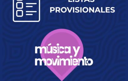Listado provisional de admisiones a Iniciaciones 2026-2027