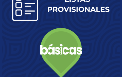 Listado provisional de admisiones a Enseñanzas Básicas 2026-2027