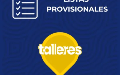 Publicados listados provisionales de admisión a los talleres de música y danza para el curso 2026-2027. Consulta en el a…