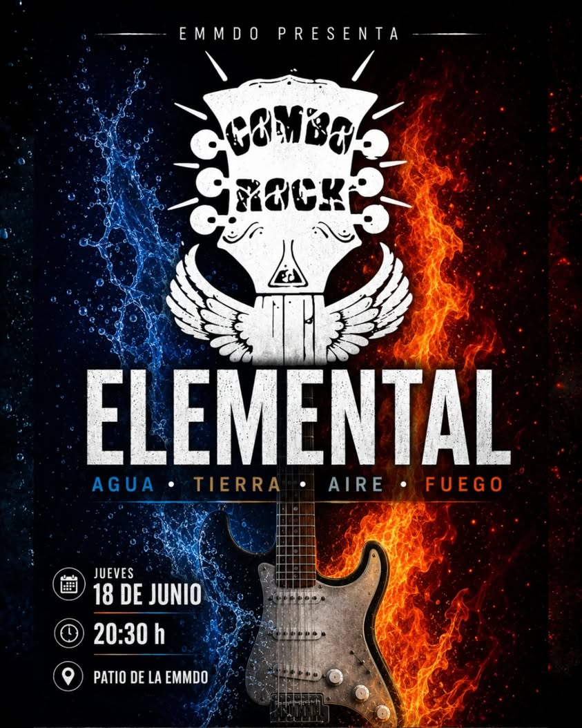 El jueves tienes la ultima cita del curso con nuestro Combo Rock, con Mario Gutiérrez Guitarra al frente. ¡No te lo pued…