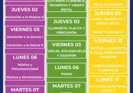 Consulta el calendario de matriculación para el curso 26-27. Consulta el día que te corresponda y realiza el trámite. ⚠️…