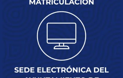 Abierto plazo de solicitud de cita previa para el periodo de matriculación del curso 26-27. 🌐Página web del ayuntamient…