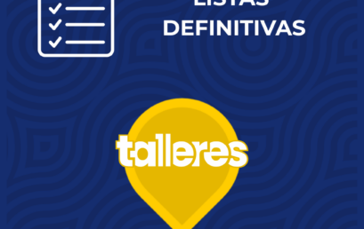 Listado definitivo de admisiones a Talleres 2026-2027