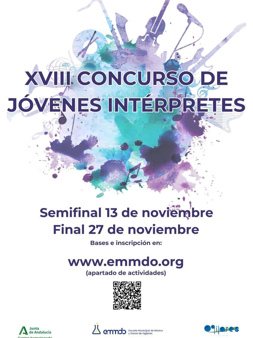 Abierto el plazo de inscripción para el concurso de jóvenes intérpretes de la escuela. Toda la información y bases en n…